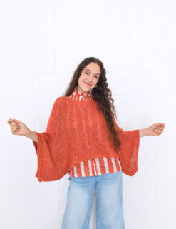 Poncho punto ligero