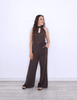 Pantalón lino lazo