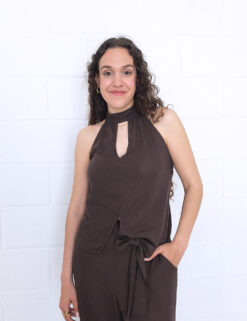 Top halter lino