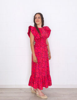 Vestido midi entallado