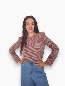 Camiseta rayita volante