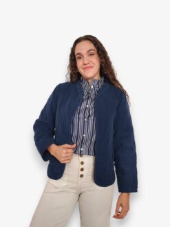 Chaqueta bolsillos micropana