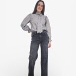 Jeans negro lavado