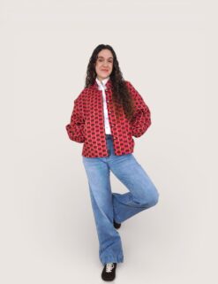 Chaqueta bomber acolchada