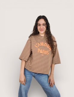 Camiseta rayas frase