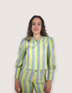Sobrecamisa raya ancha