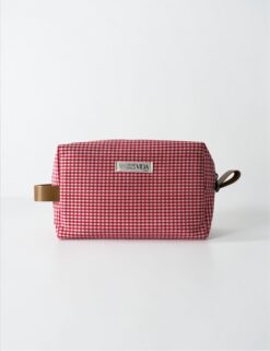 Neceser cuadro vichy