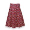 Falda capa flor abanico