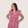Blusa sin mangas pétalos