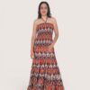 Vestido nido étnico