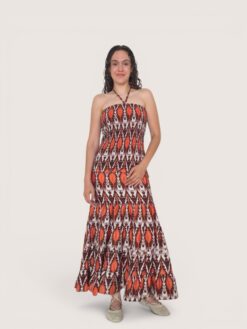 Vestido nido étnico