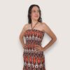 Vestido nido étnico