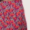 Falda capa flor abanico