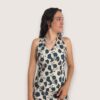 Top halter flores