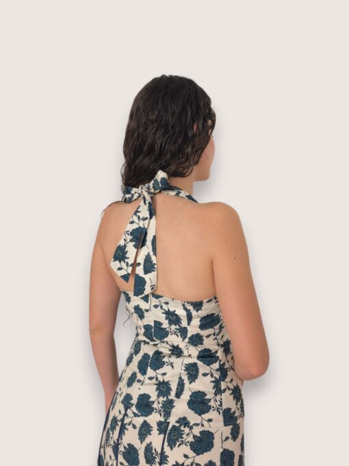 Top halter flores