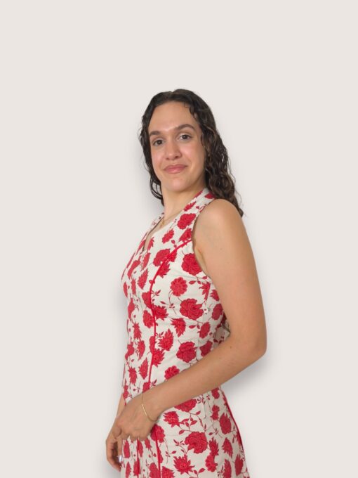 Top halter flores