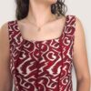 Vestido ribetes étnico