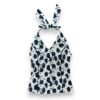 Top halter flores