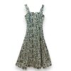 Vestido flores tirante ancho