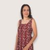 Vestido ribetes étnico