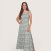 Vestido tirante volantito