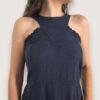 Vestido halter bloques