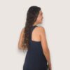Vestido halter bloques