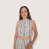 Crop top rayitas