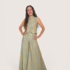 Pantalón palazzo raya ancha