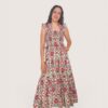 Vestido nido bloques flores