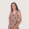 Vestido nido bloques flores
