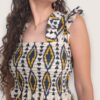 Vestido nido bloques étnico