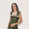 Top tirante ancho flor