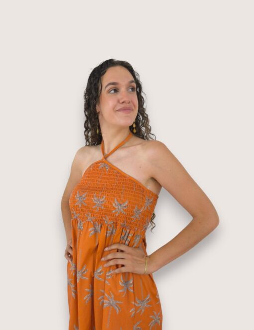 Vestido nido palmeras