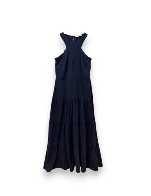 Vestido halter bloques