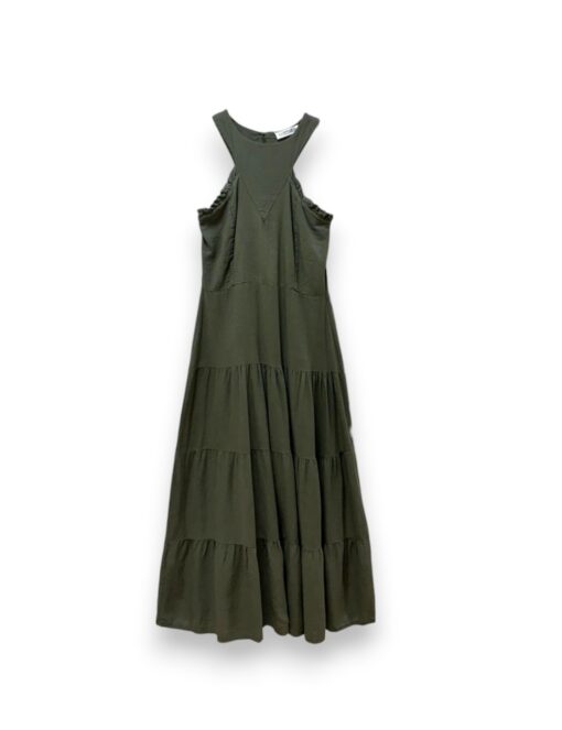 Vestido halter bloques