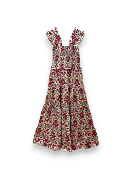 Vestido nido bloques flores