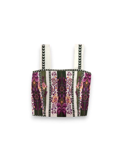 Top tirante ancho tropical