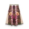 Falda midi tropical