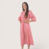 Kaftan print espiga