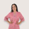 Kaftan print espiga
