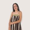 Vestido vuelo rayas
