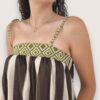Vestido vuelo rayas