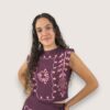 Blusa cropped jazmín