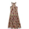 Vestido halter bloques orquídea