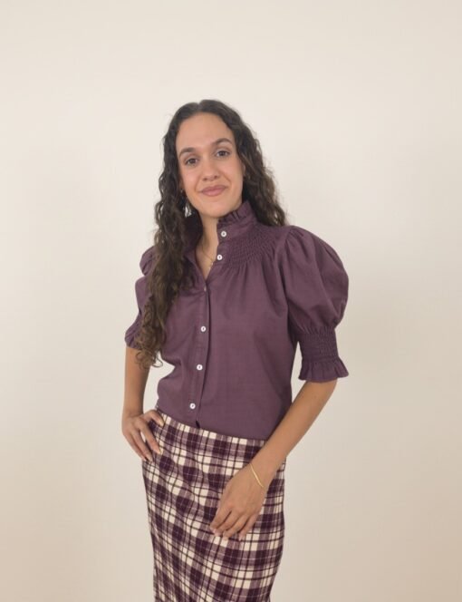 Blusa Celina 1 Blusa lisa Celina