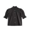 Blusa Celina gris oscuro Blusa lisa Celina