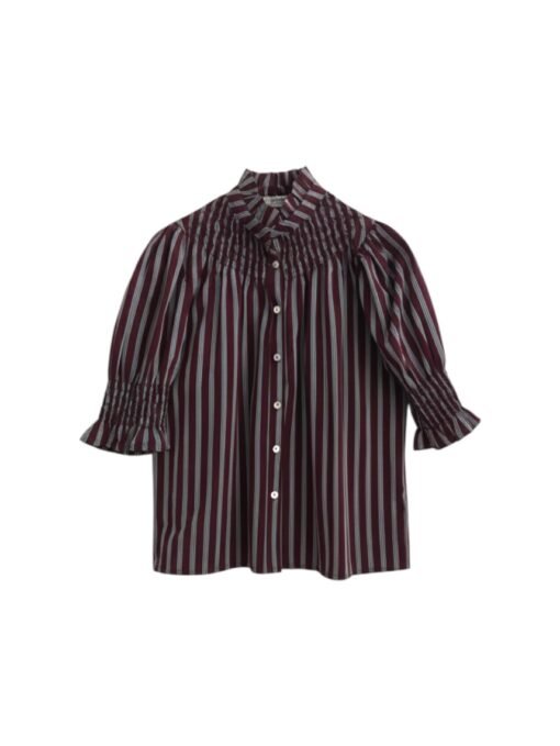 Blusa Gala berenjena Blusa rayas Gala
