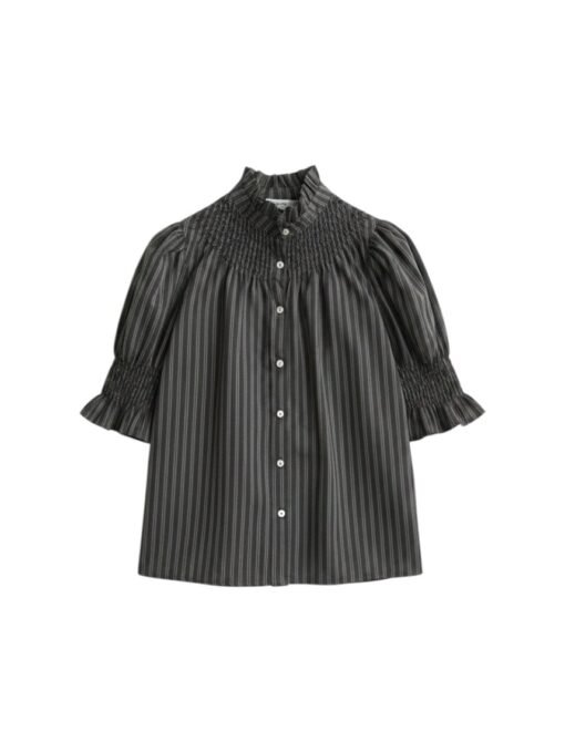 Blusa Gala gris oscuro Blusa rayas Gala