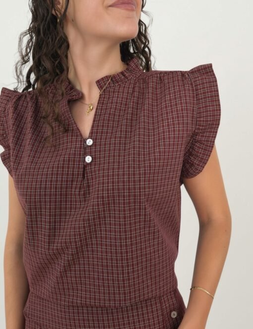 Blusa Iria 2 Blusa pico Iria